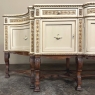 Grand Antique Italian Neoclassical ~ Baroque Painted Console ~ Buffet