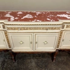 Grand Antique Italian Neoclassical ~ Baroque Painted Console ~ Buffet