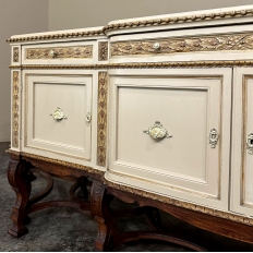 Grand Antique Italian Neoclassical ~ Baroque Painted Console ~ Buffet