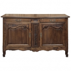 Antique Country French Walnut Buffet ~ Credenza