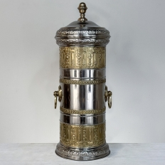 19th Century French Fancy Coffee Bean Dispenser