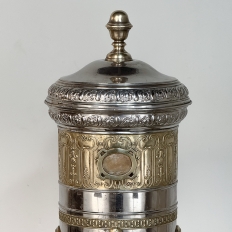 19th Century French Fancy Coffee Bean Dispenser