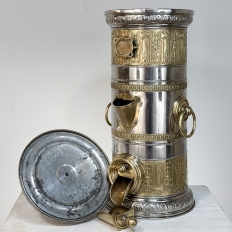 19th Century French Fancy Coffee Bean Dispenser