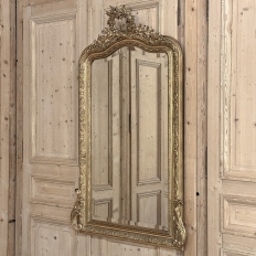 19th Century French Napoleon III Period Gilded Mirror