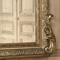 19th Century French Napoleon III Period Gilded Mirror