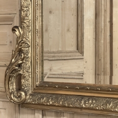 19th Century French Napoleon III Period Gilded Mirror