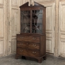 19th Century English Sheraton Mahogany Secretary ~ Bookcase