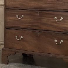 19th Century English Sheraton Mahogany Secretary ~ Bookcase