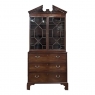 19th Century English Sheraton Mahogany Secretary ~ Bookcase