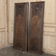 Pair 18th Century French Doors ~ Plaquards