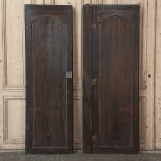 Pair 18th Century French Doors ~ Plaquards