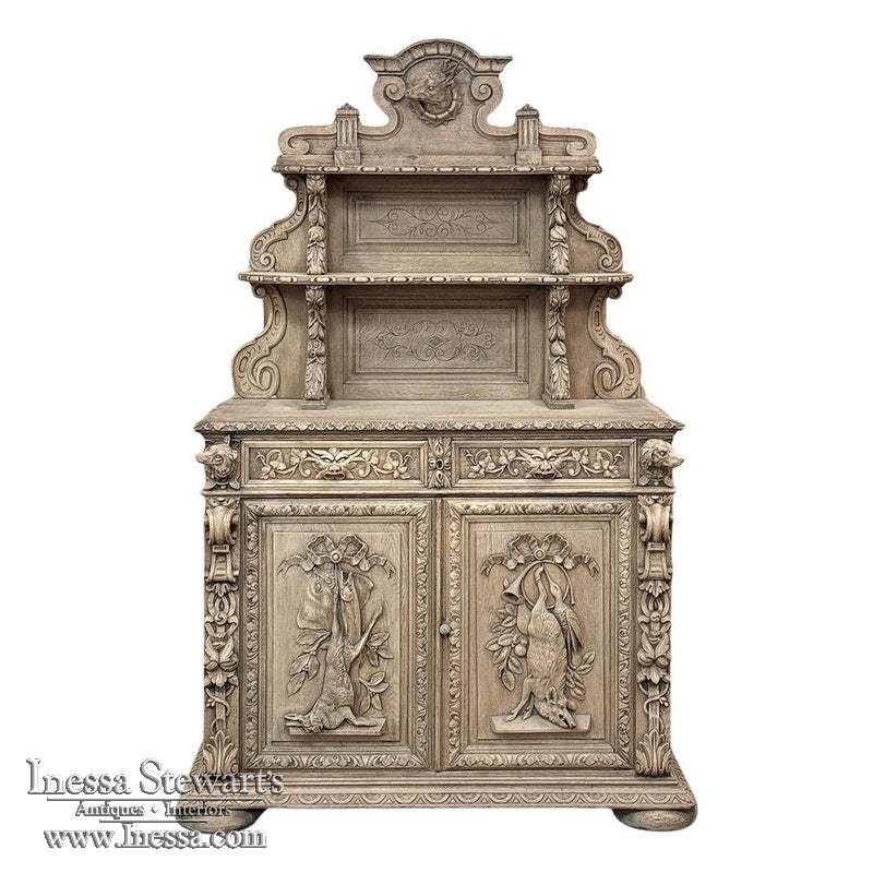 19th Century French Renaissance Hunt Buffet ~ Vaisselier