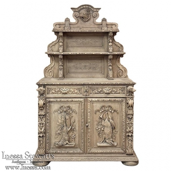 19th Century French Renaissance Hunt Buffet ~ Vaisselier