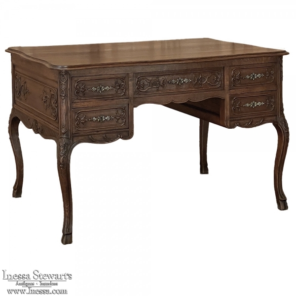 Antique Liegoise Louis XIV Double-Faced Desk