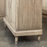 Antique French Louis XVI Stripped Marble Top Buffet